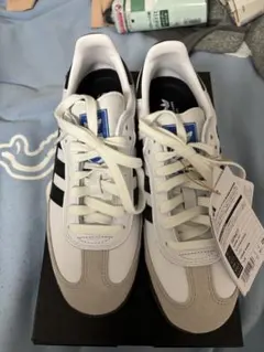 adidas Samba ホワイト/ブラック 25.5cm