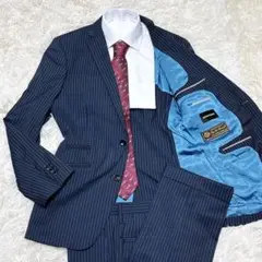 HIGH STREET x ロロピアーナ セットアップ　ネイビー　M