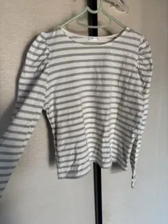 ストライプ 長袖 Tシャツ