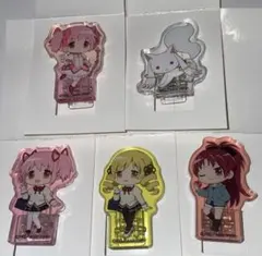 魔法少女 まどか☆マギカ アクリルメモスタンド まどか・マミ・杏子・キュゥべえ