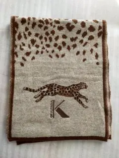 レオパード柄マフラー