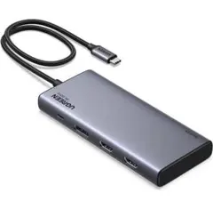 UGREEN Revodok USB-C ハブ ドッキングステーション 3画面