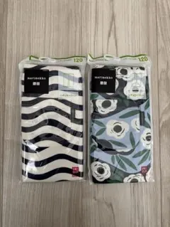 【新品】UNIQLO marimekkoレギンス7分丈 120cm 2枚セット