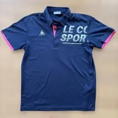 LE COQ SPORTIF ポロシャツ サイズ ネイビー/ピンク