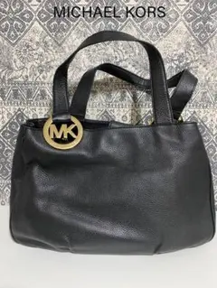 【良品】MICHAEL KORS マイケルコース レザー トートバッグ ショルダ