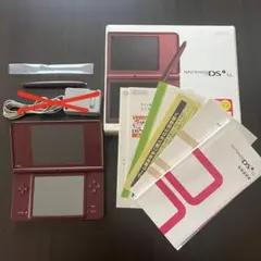 ニンテンドーDSi LL ワインレッド 本体　ジャンク
