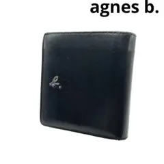 【agnes b. VOYAGE】アニエスベーボヤージュ　二つ折り財布　ブラックのサムネイル