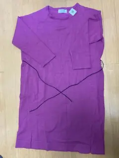 ローリーズファーム　ピンク ニットワンピース Mサイズ