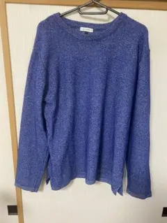 A.V.V HOMME 青 ニットセーター Lサイズ