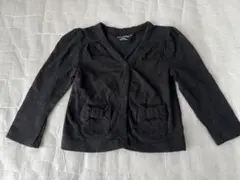 babyGap  綿カーディガン　黒　サイズ90