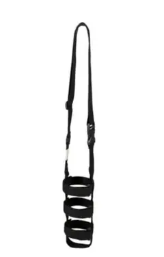 ☆ロゴ付き☆CAPTAIN STAG CS ボトルホルダー 　ブラックのサムネイル