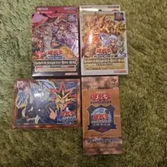 遊戯王ストラクチャーデッキ2種+EX復刻版セット+プレミアムパック4点セット
