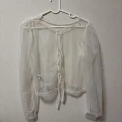 GRL チュールブラウス