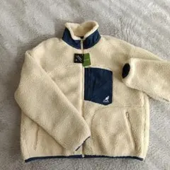 KANGOL MQフリースブルゾン ベージュ - メルカリ