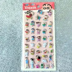 【167】クレヨンしんちゃん　ぷっくりステッカー　ましゅまろシール　新品未開封