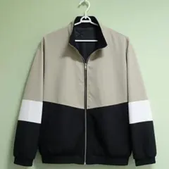 ✅Xmas限定特価*トリコロール3色お洒落カラー ジップアップジャケット男女兼用
