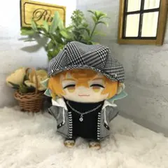 にじぱぺ　ぬい服　【ブルゾン】　モノクロ②