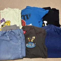 Tシャツ5枚、パンツ1枚セット　130センチ