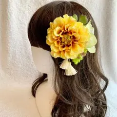 髪飾り♡和風タッセル付き