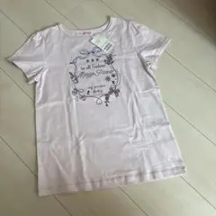 mezzo piano ピンク Tシャツ L (160)