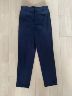 【新品・未使用】GU パンツ　ネイビー