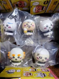 ちいかわラーメン豚 ミニソフビフィギュアコレクション 5点セット 新品未開封