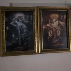 レア絵画レオナルドダヴィンチモナリザ骸骨テンダーロインクーティー