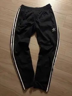 adidas ブラック ジャージパンツ トラックパンツ