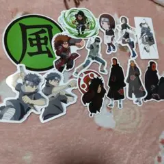 NARUTO　トビ　オビト　マダラ　うちは　シスイ　白　リー　リン　シール