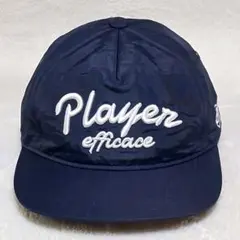 エフィカス Player efficace ゴルフ キャップ ネイビー ナイロン