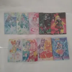プリキュア カードウエハース 9枚セット