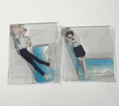 呪術廻戦 セガラッキーくじ 明昼の刻・黄昏の刻 アクスタ　五条悟　家入硝子