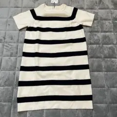 新品　ZARA 半袖ニットワンピース 13-14歳　164