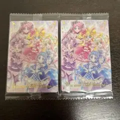 プリキュアウエハースキミとアイドルプリキュア2枚セット