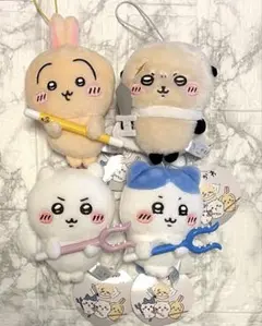 ちいかわ 討伐マスコット 4種セット ちいかわ　ハチワレ うさぎ ラッコ②