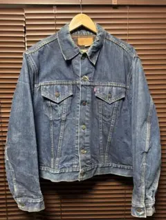 60s 70sリーバイス 70505 0317 BIG-E デニム ブランケット