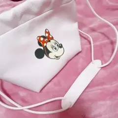 WCJ ディズニー ミニーマウス DRAWSTRING ショルダーバッグ ピンク