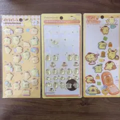 平成はっぴーフォン　ボンボンドロップシールミニ　ポムポムプリン　おすそ分け