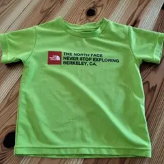 THE NORTH FACE 蛍光グリーン Tシャツ 100
