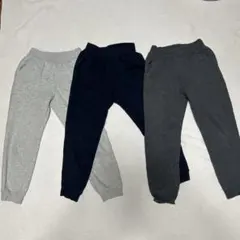UNIQLO ボアスウェットパンツ　キッズ 裏ボア　3点セット 140
