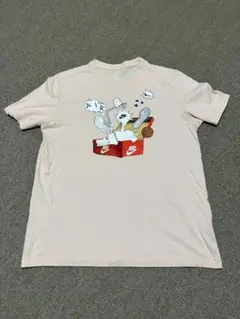 NIKE THE NIKE TEE グラフィックTシャツ ピンク Ｌ