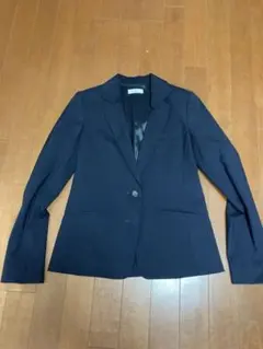 SUIT CLOSET ネイビー テーラードジャケット