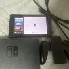Nintendo Switch 本体と充電ケーブル