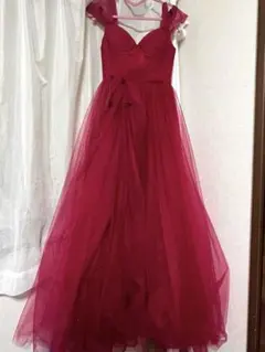 ドレスコ グラデーショングレービジューストーンロングドレス 135(9号