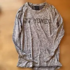 YONEX グレー 長袖シャツ M