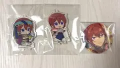 あんスタ アニカフェ アクスタ 缶バッジ 朱桜司 三点