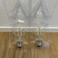 LEDフィラメント電球 2.0W E26 2個セット
