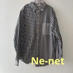 Ne-net パッチワーク⁇シャツのサムネイル
