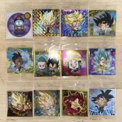 ドラゴンボール超戦士シールウエハース 超絶感謝の十周年 12枚まとめ売り④