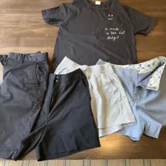 GAPショートパンツ等4枚・Tシャツセット女児